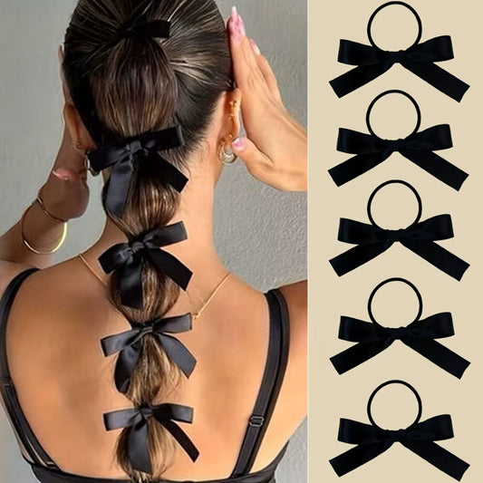 Auvella Satin Scrunchie Set