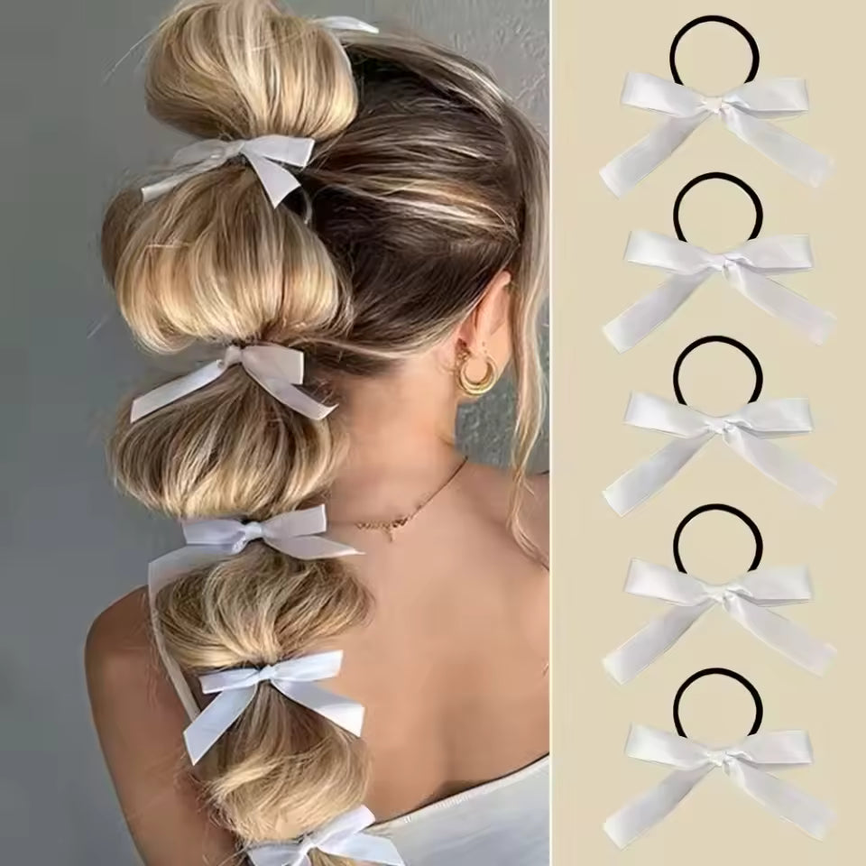 Auvella Satin Scrunchie Set