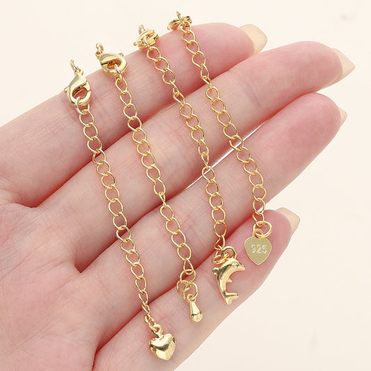 Auvella Golden Necklace Extender